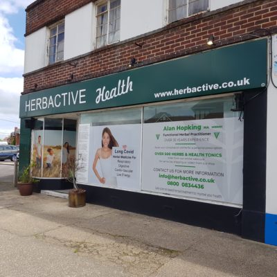 About Herbactive - Read more about us, Find us in New Milton.
